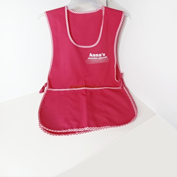 6 mandiles con nombre de negocio y numero - Picture 3 of 4